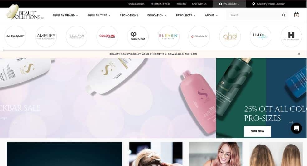 Beauty Solutions Web Designs