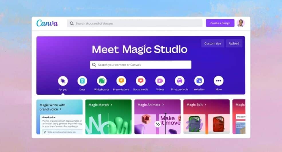 Canva Magic Studio