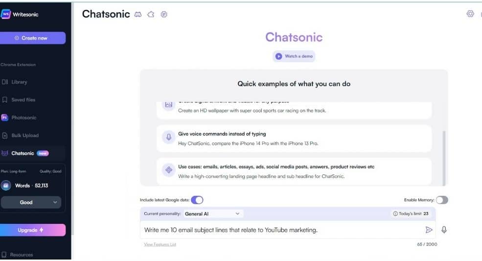 ChatSonic