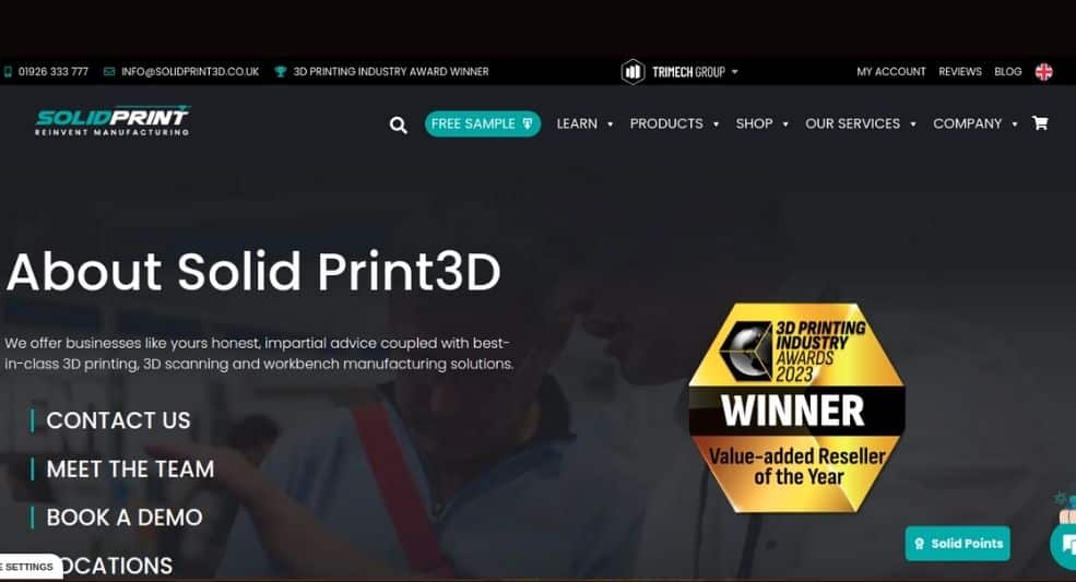 Solid Print3d Web Designs