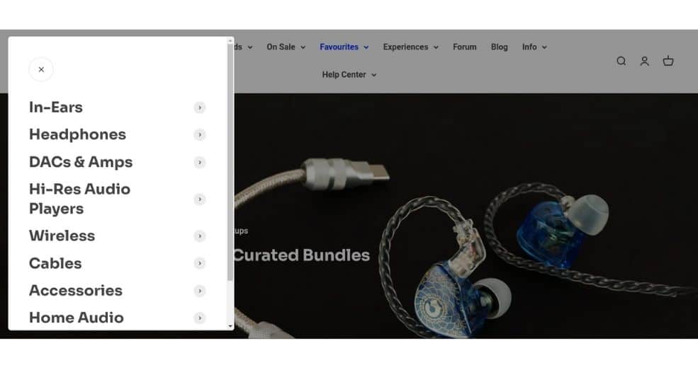 Headphone Zone Web Designs